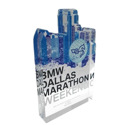 Placa de premio de impresión UV